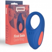 Синее эрекционное кольцо RRRING First Date Cock Ring - FeelzToys - в Салавате купить с доставкой