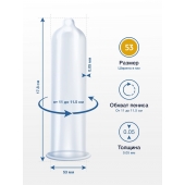 Презервативы MY.SIZE размер 53 - 10 шт. - My.Size - купить с доставкой в Салавате