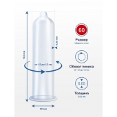 Презервативы MY.SIZE размер 60 - 10 шт. - My.Size - купить с доставкой в Салавате