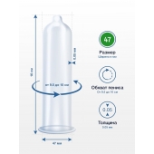 Презервативы MY.SIZE размер 47 - 3 шт. - My.Size - купить с доставкой в Салавате