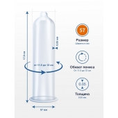 Презервативы MY.SIZE размер 57 - 3 шт. - My.Size - купить с доставкой в Салавате