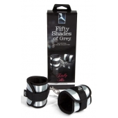 Серо-черные наручники Totally His - Fifty Shades of Grey - купить с доставкой в Салавате