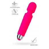 Розовый жезловый вибратор Peony - 20,5 см. - ToyFa в Салавате Розовый жезловый вибратор Peony - 20,5 см. - ToyFa