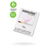 Супертонкие презервативы Masculan Pur - 3 шт. - Masculan - купить с доставкой в Салавате