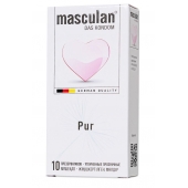 Супертонкие презервативы Masculan Pur - 10 шт. - Masculan - купить с доставкой в Салавате