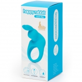 Голубое эрекционное виброкольцо Happy Rabbit Rechargeable Rabbit Cock Ring - Happy Rabbit - в Салавате купить с доставкой