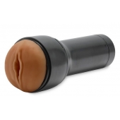 Коричневый мастурбатор-вагина Feel Stroker - Kiiroo - в Салавате купить с доставкой