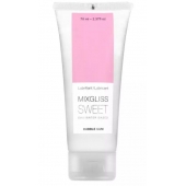 Смазка на водной основе Mixgliss Sweet с ароматом бабл-гам - 70 мл. - Mixgliss - купить с доставкой в Салавате