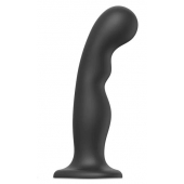 Черная насадка Strap-On-Me Dildo Plug P G size XXL - Strap-on-me - купить с доставкой в Салавате