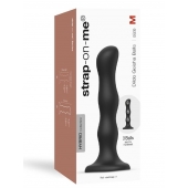Черная насадка Strap-On-Me Dildo Geisha Balls size M - Strap-on-me купить в Салавате с доставкой в Orgasmix.ru Черная насадка Strap-On-Me Dildo Geisha Balls size M - Strap-on-me - купить с доставкой в Салавате