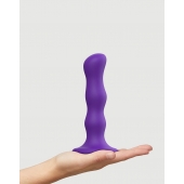 Фиолетовая насадка Strap-On-Me Dildo Geisha Balls size M - Strap-on-me купить в Салавате с доставкой в Orgasmix.ru Фиолетовая насадка Strap-On-Me Dildo Geisha Balls size M - Strap-on-me - купить с доставкой в Салавате