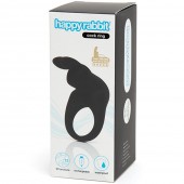 Черное эрекционное виброкольцо Happy Rabbit Rechargeable Rabbit Cock Ring - Happy Rabbit - в Салавате купить с доставкой