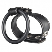 Двойное кольцо выносливости на пенис DUAL STAMINA RING - BlueLine - в Салавате купить с доставкой