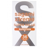 Ультратонкие презервативы Sagami Xtreme Superthin - 36 шт. - Sagami - купить с доставкой в Салавате