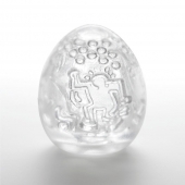 Мастурбатор-яйцо Keith Haring EGG DANCE - Tenga - в Салавате купить с доставкой