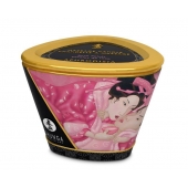 Массажная свеча Rose Petals с ароматом розы - 170 мл. - Shunga - купить с доставкой в Салавате