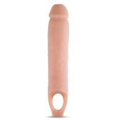 Телесная насадка на пенис 11.5 Inch Cock Sheath Penis Extender - 29,2 см. - Blush Novelties - в Салавате купить с доставкой