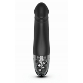 Черный вибратор с электростимуляцией Real Deal Neal - 16,5 см. - MyStim - купить с доставкой в Салавате