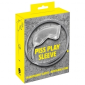 Прозрачная насадка на пенис Piss Play Sleeve для игр с мочеиспусканием - Orion - купить с доставкой в Салавате