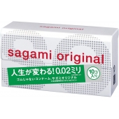 Ультратонкие презервативы Sagami Original 0.02 - 10 шт. - Sagami - купить с доставкой в Салавате