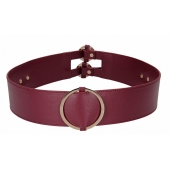 Бордовый ремень Halo Waist Belt - размер L-XL - Shots Media BV - купить с доставкой в Салавате