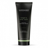 Массажный легкий крем WICKED Sage plus Sea Salt - 120 мл. - Wicked - купить с доставкой в Салавате