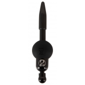 Черный уретральный вибростимулятор Vibrating Penis Plug - Orion - купить с доставкой в Салавате