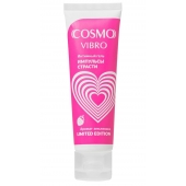 Возбуждающий гель на водно-силиконовой основе Cosmo Vibro с ароматом земляники - 50 гр. - Биоритм - купить с доставкой в Салавате