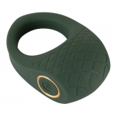 Зеленое эрекционное виброкольцо Luxurious Vibro Cock Ring - Orion - в Салавате купить с доставкой