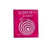 Стимулирующий интимный крем для женщин Cosmo G-spot - 2 гр. - Биоритм - купить с доставкой в Салавате