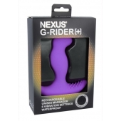 Фиолетовый вибромассажер простаты Nexus G-Rider+ - 12,6 см. - Nexus Range - в Салавате купить с доставкой