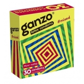 Микс-набор из 30 презервативов Ganzo Mixed - Ganzo - купить с доставкой в Салавате