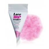 Съедобное согревающее массажное масло Love Me Tender Cotton Candy с ароматом сладкой ваты - 10 мл. - Love to Love - купить с доставкой в Салавате