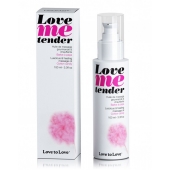 Съедобное согревающее массажное масло Love Me Tender Cotton Candy с ароматом сладкой ваты - 100 мл. - Love to Love - купить с доставкой в Салавате
