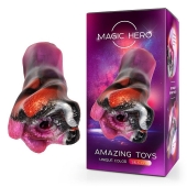 Разноцветный фантазийный мастурбатор - Bior toys - в Салавате купить с доставкой