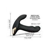 Черный вибромассажер простаты Multi P-Joy с 3 моторами - Dorcel - в Салавате купить с доставкой