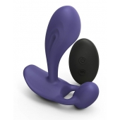Темно-синий вибромассажер Witty P G Vibrator with Remote Control - Love to Love - в Салавате купить с доставкой
