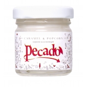 Массажная свеча Caramel   Popcorn - 35 мл. - Pecado - купить с доставкой в Салавате