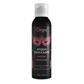 Хрустящая пенка для массажа Orgie Acqua Croccante Sakura с ароматом сакуры - 150 мл. - ORGIE - купить с доставкой в Салавате