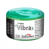Возбуждающий крем Vibra с эффектом вибрации - 3,5 гр. - HotFlowers - купить с доставкой в Салавате