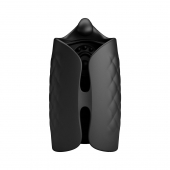 Черный мастурбатор с вибростимуляцией головки Black Glans Trainer - Baile - в Салавате купить с доставкой