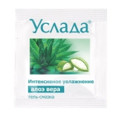 Гель-смазка «Услада с алоэ» - 3 гр. - Биоритм - купить с доставкой в Салавате