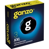 Презервативы увеличенного размера Ganzo XXL - 3 шт. - Ganzo - купить с доставкой в Салавате