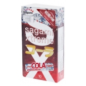Ароматизированные презервативы Sagami Xtreme COLA - 10 шт. - Sagami - купить с доставкой в Салавате