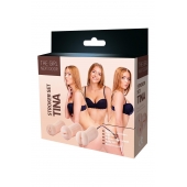 Набор из 3 мастурбаторов The Girl Next Door Tina - Dream Toys - в Салавате купить с доставкой
