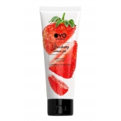 Лубрикант на водной основе OYO Aroma Gel Strawberry с ароматом клубники - 75 мл. - OYO - купить с доставкой в Салавате