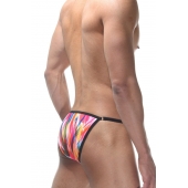 Соблазнительные разноцветные трусы-танга - Don Moris купить с доставкой