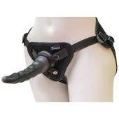 Комплект из трусиков Harness и двух насадок - 20,5 и 18 см. - LOVETOY (А-Полимер) - купить с доставкой в Салавате