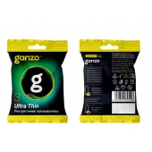 Ультратонкие презервативы Ganzo Ultra thin в мягкой упаковке - 3 шт. - Ganzo - купить с доставкой в Салавате