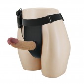 Полый вибрострапон на регулируемых трусиках Draven - 17,5 см. - Baile - купить с доставкой в Салавате